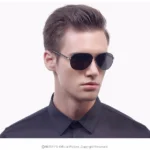 MERRY’S Design Men’s Classic Aviation Sunglasses – HD Polarized Lenses with Lightweight Aluminum Frame - Image 7