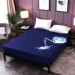 King Size Waterproof Mattress Cover Cotton Fitted Sheet Protector Bedsheet - Image 22