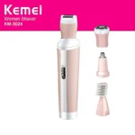 Kemei KM-3024 4-in-1 Rechargeable Women’s Grooming Kit- Professional Hair Removal & Shaver Set - Image 13