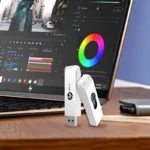 HP 819w High-Speed Metal Slide Design USB 3.2 Flash Drive – 32GB/64GB/128GB - Image 2