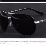 MERRY’S Design Men’s Classic Aviation Sunglasses – HD Polarized Lenses with Lightweight Aluminum Frame - Image 2