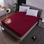 King Size Waterproof Mattress Cover Cotton Fitted Sheet Protector Bedsheet - Image 5