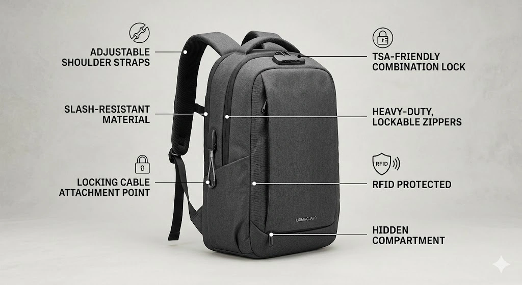 Best Anti‑Theft Travel Backpack for Secure Commuting in 2026