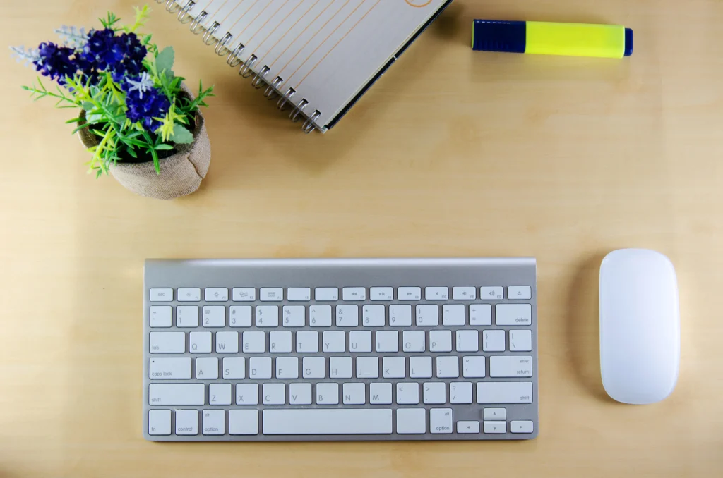 best wireless keyboard mouse Pakistan combo on office desk 2026